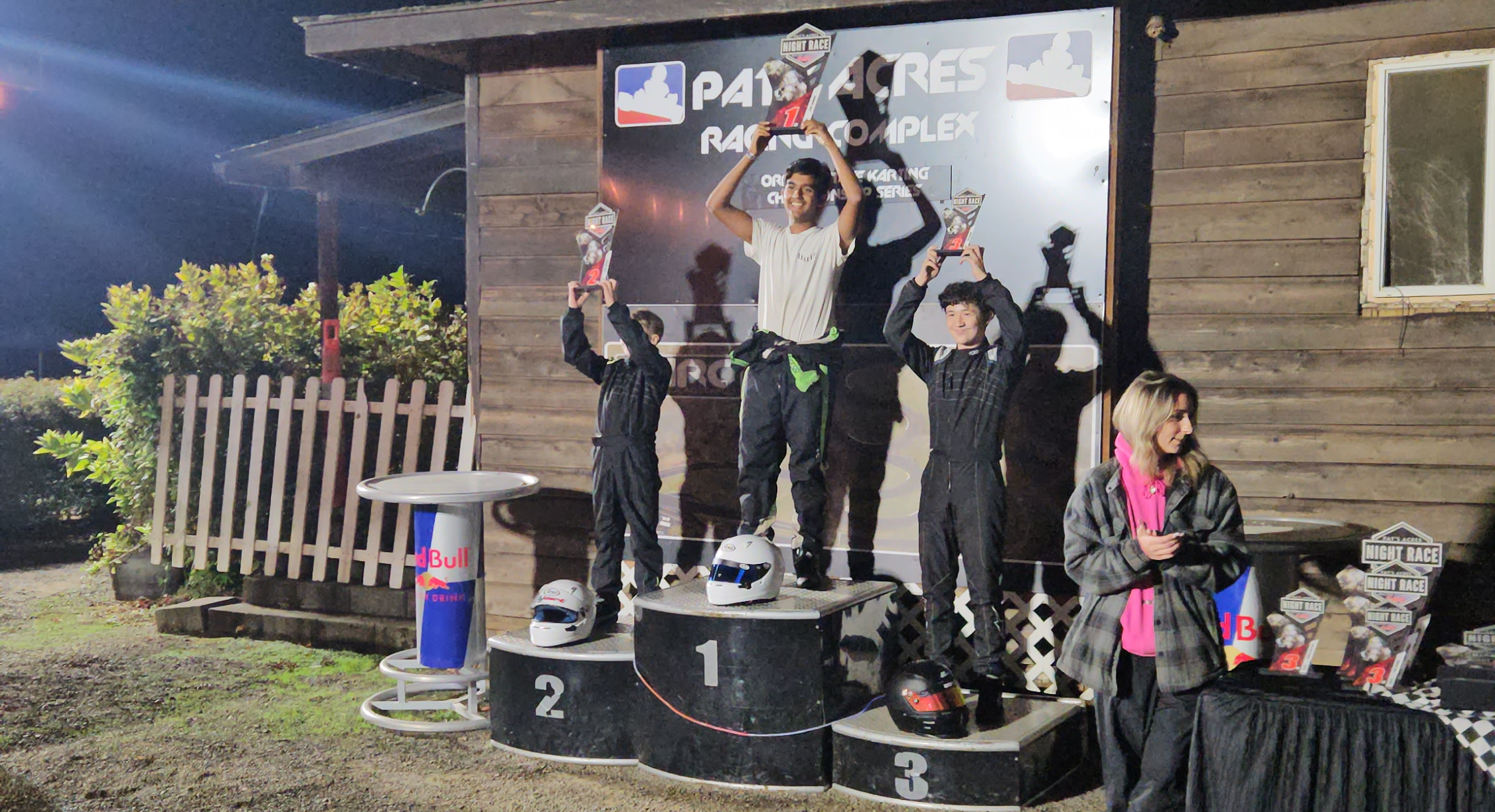 Addison at Night Race